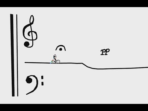 Line Rider - В Пещере Горного Короля